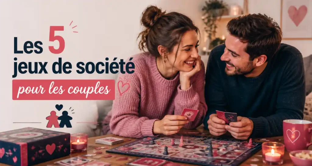 Les 5 jeux de société pour les couples