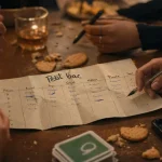 Jeu a faire entre amis sans matériel : Petit bac sur table avec téléphone