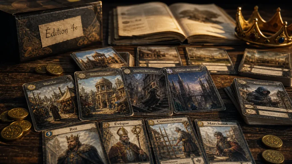 Citadelles 4e édition ou classique : quelle boîte choisir selon le contenu, le format et votre table ?