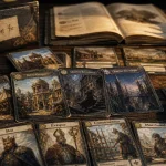 Jeux de société citadelle édition 4e sur table en bois