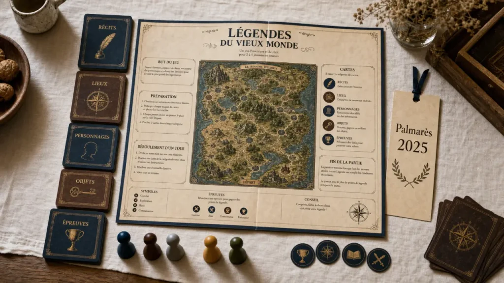 As d’Or 2025 : 12 jeux primés à choisir selon votre table