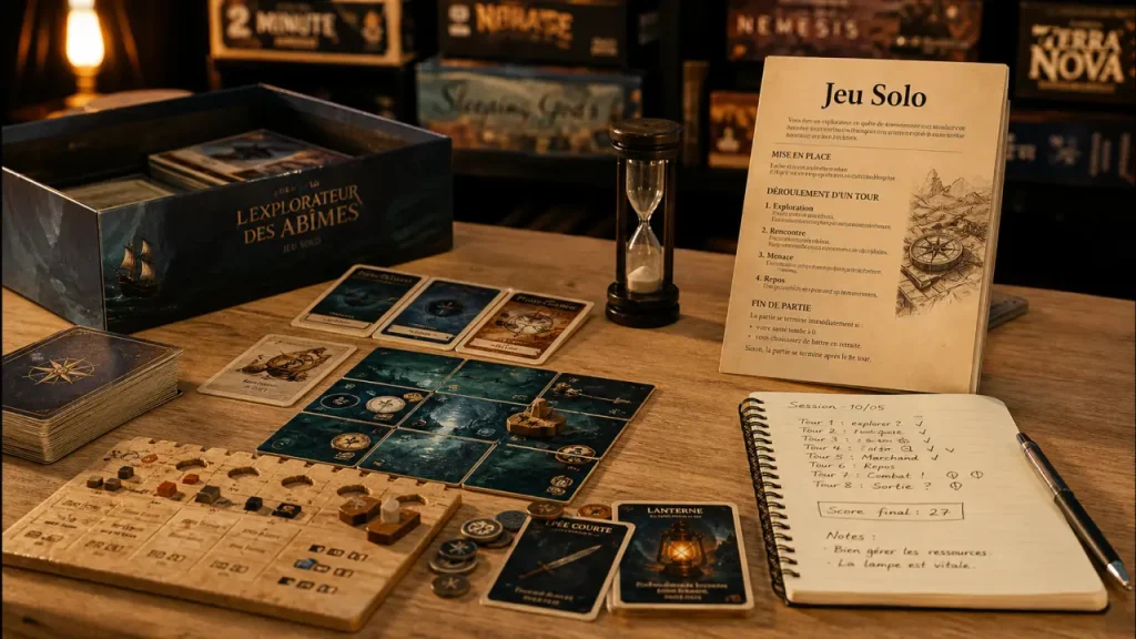 Solo uniquement ou mode solo : quel jeu de société choisir selon votre temps, votre budget et votre envie ?