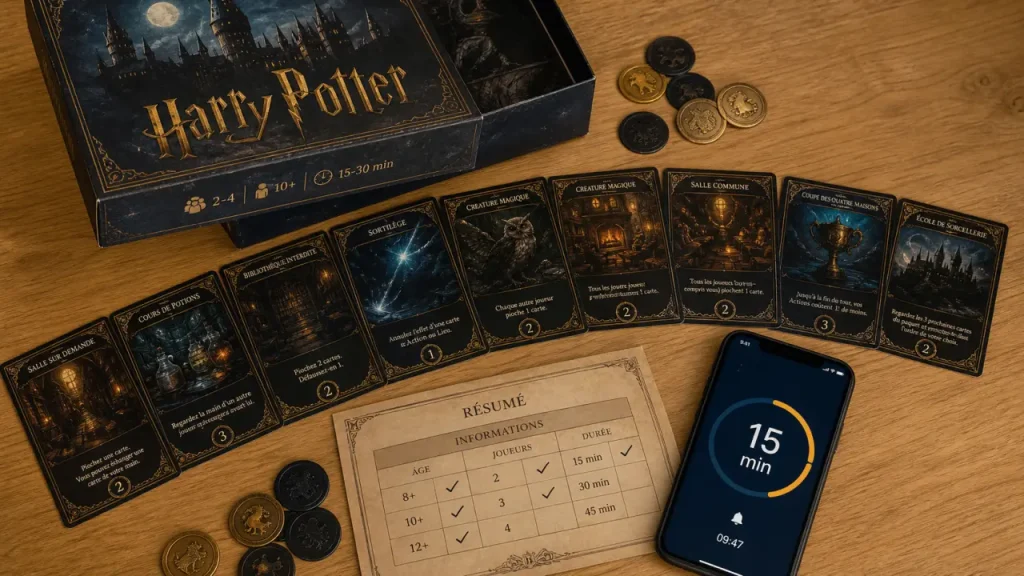 Jeux de société Harry Potter : 6 ans, 8 joueurs et moins de 15 minutes pour choisir le bon