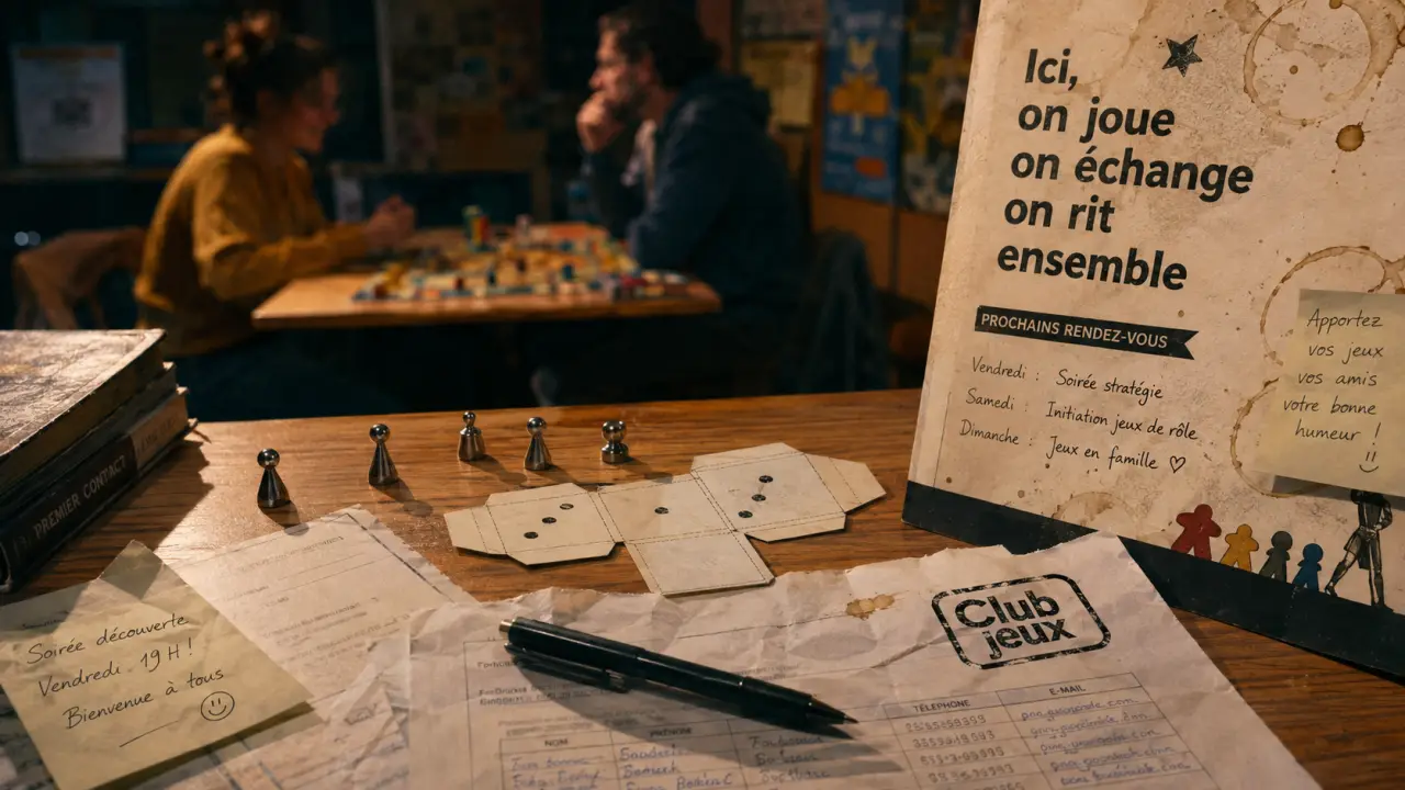 Club jeux de société autour de moi : table d’inscription et horaires, essai gratuit
