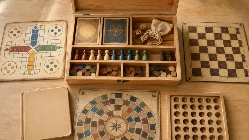 Coffret jeux de société : bois, âge et contenu à vérifier avant d’acheter