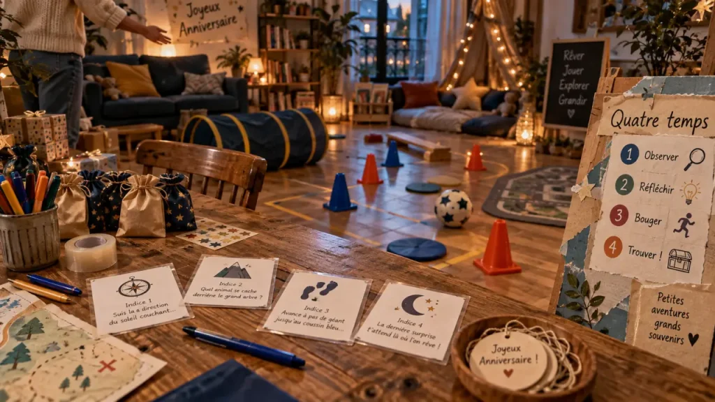 Activité anniversaire enfant : 4 temps pour occuper le groupe sans l’épuiser