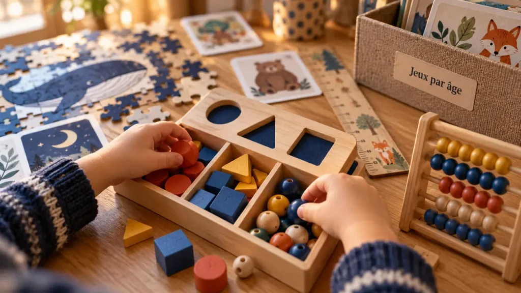 Jeux éducatifs pour enfants : des activités adaptées de 12 mois au primaire
